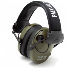 Наушники активные PMX-40 Tactical PRO (green) модель 00012138 от PYRAMEX