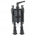 Сошки карбоновые Vector Optics 6-9” для установки на антабку, высота от 15 до 23см, переходник на weaver в комплекте (RSCFS-06P) модель 00015516 от Vector Optics