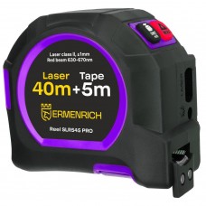 Рулетка с лазерным дальномером Ermenrich Reel SLR545 PRO модель 84580 от Ermenrich