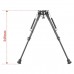 Сошки Vector Optics 9-13.5” для установки на антабку (карбон,регулируемые, фиксация рычагом,+переходник на weaver) высота от 22 до 34см (RSCFP-09P) модель 00016056 от Vector Optics