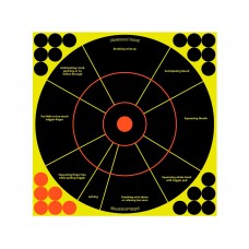 Мишень осыпающаяся Birchwood Shoot•N•C Handgun Trainer Ø 12″ 5шт.