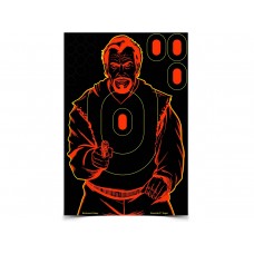 Мишень осыпающаяся Birchwood Shoot•N•C Bad Guy Silhouette 12x18 модель BC-34645 от Birchwood