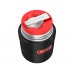 Термос для еды THERMOS KING SK-3000 RCMB 0,47L, складная ложка, чёрный модель 372826 от Thermos