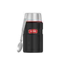 Термос для еды THERMOS KING SK-3020 RCMB 0.71L, складная ложка, чёрный модель 375810 от Thermos