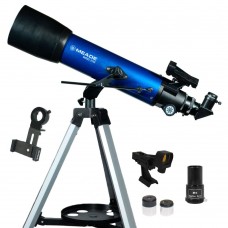 Телескоп MEADE S102 102 мм (660мм f/5.9 азимутальный рефрактор с адаптером для смартфона) модель pt_TP708010 от Meade