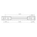 Планка SPUHR Picatinny Remington 700 LA 6 MIL/20.6 MOA Extended  удлиненная  (R-7612) модель 00012053 от Spuhr