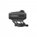 Коллиматорный прицел  Vector Optics MAVERICK-II PLUS 1x22 DBR(точка 2MOA, круг с точкой) совместим с ПНВ, быстросъёмный на Weaver (SCRD-PD12) модель 00017124 от Vector Optics