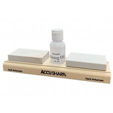 Набор для заточки ножей AccuSharp Arkansas Whetstone Combination