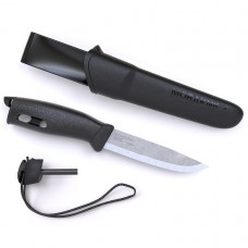 Нож Morakniv Companion Spark, с огнивом, чёрный модель 13567 от Morakniv