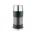 Термос для еды THERMOS WORK 2345 GM 0,47L складная ложка, чёрный графит модель 156914 от Thermos
