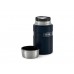 Термос для еды THERMOS KING SK-3020 MMB 0.71L, складная ложка, синий модель 589873 от Thermos
