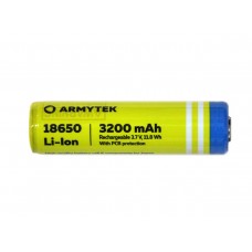 Аккумулятор 18650 Li-Ion Armytek 3200 mAh c защитой модель A00204 от Armytek