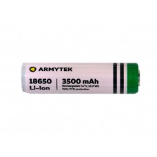 Аккумулятор 18650 Li-Ion Armytek 3500 mAh c защитой модель A00205 от Armytek