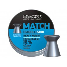 Пульки JSB Blue Match S100 4,49 мм (500 шт) модель JSBBM0449 от JSB