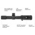 Прицел LEAPERS Accushot T8 Tactical 1-8X28, сетка BG4, кронштейн модель SCP3-18IEBG4 от Leapers