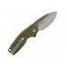 Нож складной SOG Stout SJ OD Green Stonewash сталь Cryo D2 рукоять G10 модель SOG-16-03-01-57 от SOG