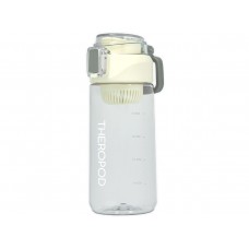 Бутылка для воды THEROPOD TP-2309 0.55L, поликарбонат, цвет прозрачно-белый модель TP-2309-550-W от Theropod