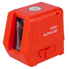 Лазерный уровень RGK ALPHA 201 с красным лучом модель 722835 от RGK