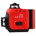 Лазерный уровень RGK ALPHA 3D с зелёным лучом модель 722866 от RGK