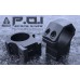 Кольца Leapers UTG PRO Weaver/Picatinny, диаметр 26мм, высота 15мм, с упорами (RWU012515) модель st_7312 от Leapers