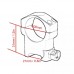 Кольца Vector Optics 30 мм, на Weaver, высокие (SCTM-08) модель st_9041 от Vector Optics