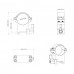 Крепление Vector Optics 30 mm STEEL MEDIUM QD WEAVER RINGS (XASR-SQ12) модель st_9404 от Vector Optics