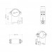 Крепление Vector Optics 30mm STEEL HIGH QD WEAVER RINGS (XASR-SQ13) модель st_9405 от Vector Optics