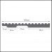 Планка Contessa на Weaver CZ-452/455 (PH28) сталь модель 00010069 от Contessa Alessandro