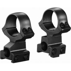 Кольца раздельные KOZAP CZ550/557 Classic D26мм с окном визира BH19.8 (No.12*) высокие модель 00011269 от Kozap