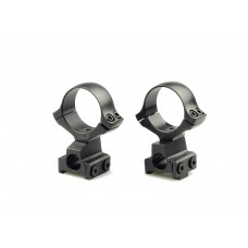 Кольца раздельные KOZAP CZ550/557 Classic D30мм с окном визира BH14.8 (No.12*) низкие модель 00010701 от Kozap