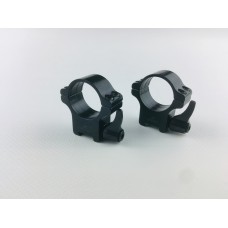 Кольца Rusan быстросъемные Prism 11мм на 25,4мм H12 рычажные  (011-11-25,4-12-R)