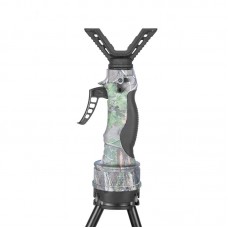 Опора для оружия FIERYDEER 2 ноги (бипод) Gen.5 камуфляжный, высота до 1.65м, поворот основания на 360 