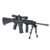 Оптический прицел Leapers True Hunter Classic 4x32 MilDot, б/подсв., 25,4 мм. сетка-нить, кольца на Picatinny модель st_7256 от Leapers