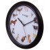 Часы настенные Bresser Junior, 25 см, с животными модель 75315 от Bresser