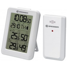 Гигрометр с часами Bresser MyClimate, белый модель 75691 от Bresser