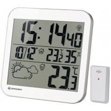 Часы настенные Bresser MyTime LCD, белые модель 75696 от Bresser