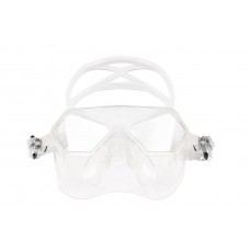 Маска Salvimar Incredibile прозрачный силикон/прозрачные линзы