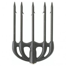 Наконечник пятизубец Salvimar Martin с чёрными зубцами ø 5 мм