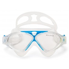 Очки для плавания детские Fluyd Freedom JR прозрачный силикон/синяя рамка