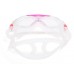 Очки для плавания детские Fluyd Freedom JR прозрачный силикон/розова рамка