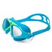 Очки для плавания детские Fluyd Freedom JR синий силикон/желтая рамка Очки для плавания детские Fluyd Freedom JR синий силикон/желтая рамка