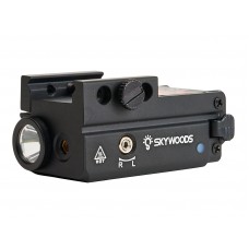 Фонарь подствольный пистолетный Skywoods Predator 300 люмен красный ЛЦУ