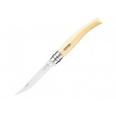 Нож складной Opinel Beech Effile 10 New, филейный, нержавеющая сталь, бук Нож складной Opinel Beech Effile 10 New, филейный, нержавеющая сталь, бук
