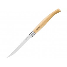 Нож складной Opinel Beech Effile 15 New, филейный, нержавеющая сталь, бук Нож складной Opinel Beech Effile 15 New, филейный, нержавеющая сталь, бук