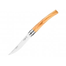 Нож складной Opinel Olive Effile 10 New, филейный, нержавеющая сталь, олива Нож складной Opinel Olive Effile 10 New, филейный, нержавеющая сталь, олива
