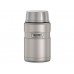 Термос для еды THERMOS KING SK-3021 MMS 0,7L, складная ложка, стальной