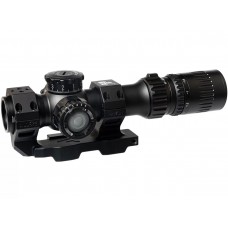 Прицел March-F 1-10x24 Shorty DR-TR1FB FFP+SFP 30мм, с кронштейном