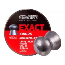 Пульки JSB Exact King 6,35 мм (150 шт) Пульки JSB Exact King 6,35 мм (150 шт)