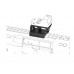Кронштейн Vector Optics TEK Lower 1/3 Co-Witness Cantilever Picatinny Riser
