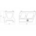 Кронштейн Vector Optics TEK Lower 1/3 Co-Witness Cantilever Picatinny Riser